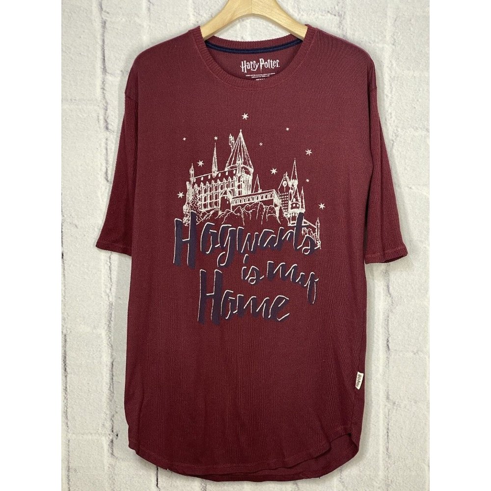 Harry Potter Sleepwear Hogwarts Is My Home Sm Pajama Top Night Shirt W8000812HP